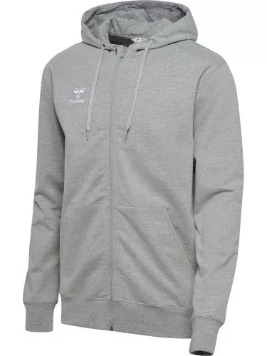 Hummel Hmlgo 2.0 Zip Hoodie - grey melange