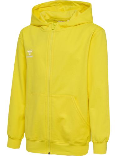 Preview: Hummel Hmlgo 2.0 Zip Hoodie Kids - blazing yellow