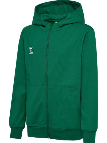 Preview: Hummel Hmlgo 2.0 Zip Hoodie Kids - evergreen