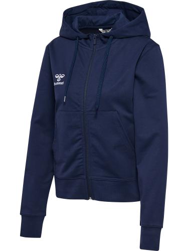 Preview: Hummel Hmlgo 2.0 Zip Hoodie Woman - marine