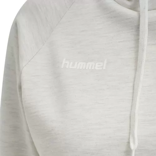 Hummel Hmlgo Cotton Hoodie Woman - egret melange