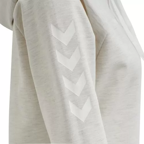Hummel Hmlgo Cotton Hoodie Woman - egret melange