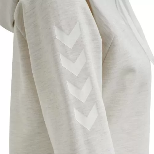 Hummel Hmlgo Cotton Hoodie Woman - egret melange
