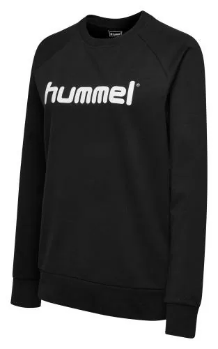 Hummel Hmlgo Cotton Logo Sweatshirt Woman - black