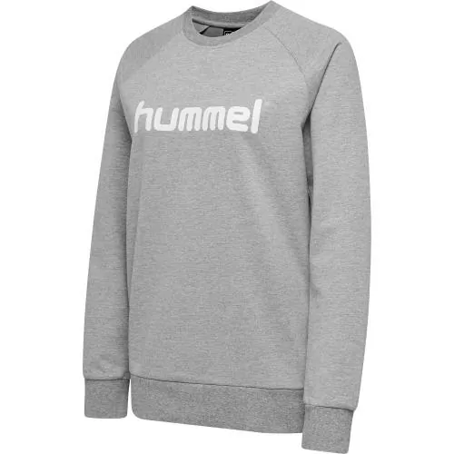 Hummel Hmlgo Cotton Logo Sweatshirt Woman - grey melange