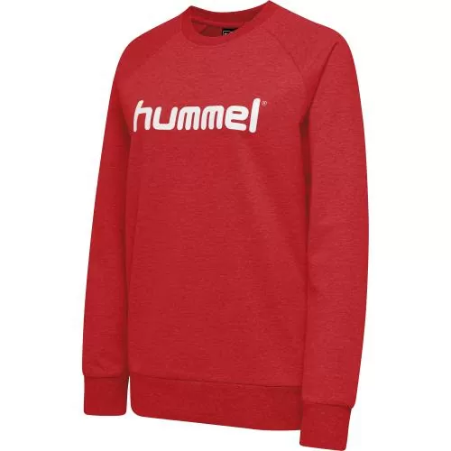 Hummel Hmlgo Cotton Logo Sweatshirt Woman - true red