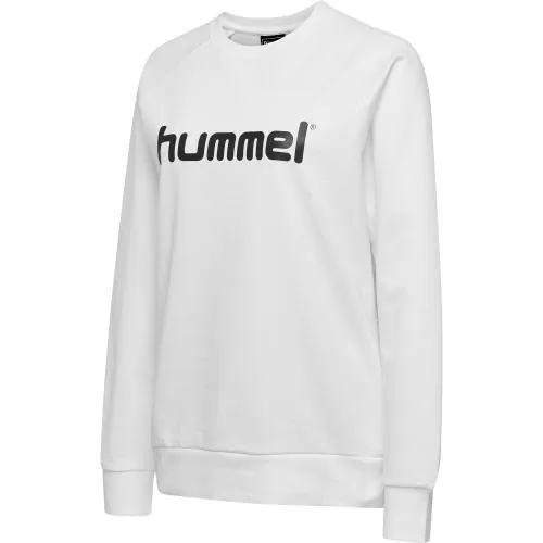 Hummel Hmlgo Cotton Logo Sweatshirt Woman - white
