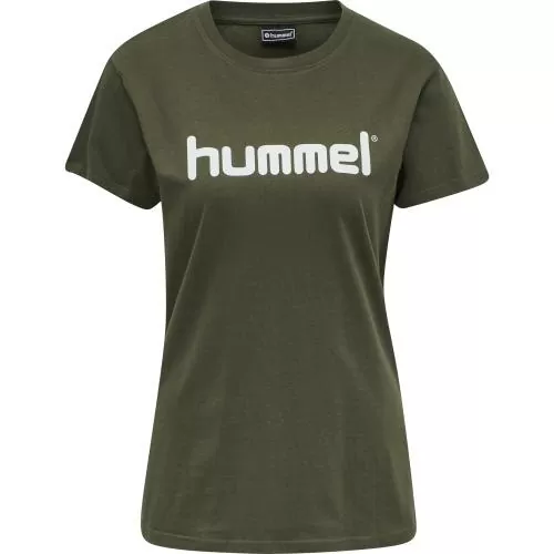 Hummel Hmlgo Cotton Logo T-Shirt Woman S/S - grape leaf