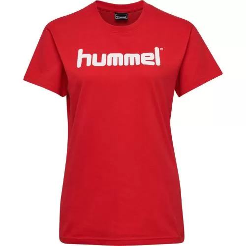 Hummel Hmlgo Cotton Logo T-Shirt Woman S/S - true red