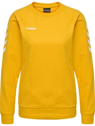 Preview: Hummel Hmlgo Cotton Sweatshirt Woman - sports yellow