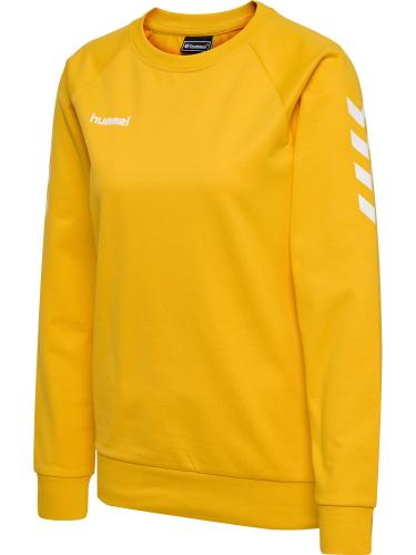 Preview: Hummel Hmlgo Cotton Sweatshirt Woman - sports yellow