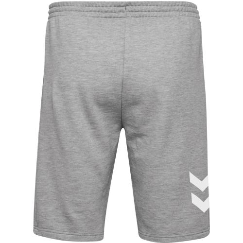 Preview: Hummel Hmlgo Kids Cotton Bermuda Shorts - grey melange