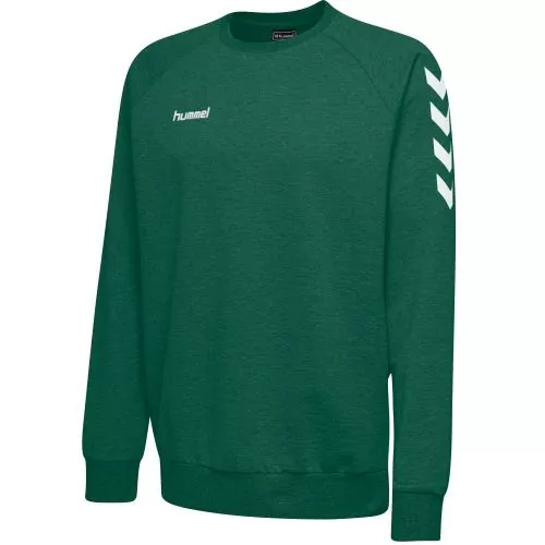 Hummel Hmlgo Kids Cotton Sweatshirt - evergreen