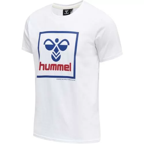 Hummel Hmlisam 2.0 T-Shirt - white/blue/red