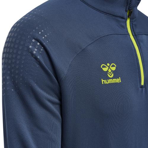 Preview: Hummel Hmllead Half Zip - dark denim