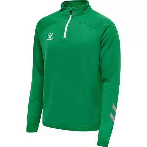Hummel Hmllead Half Zip - jelly bean