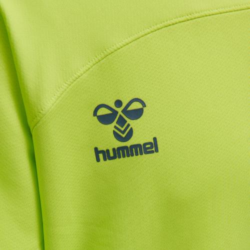 Preview: Hummel Hmllead Half Zip Kids - lime punch