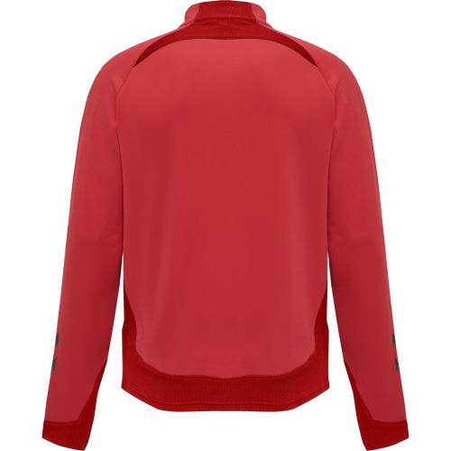Preview: Hummel Hmllead Half Zip Kids - true red