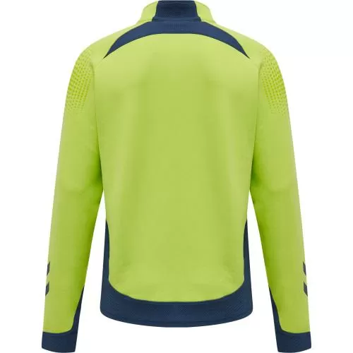 Hummel Hmllead Half Zip - lime punch