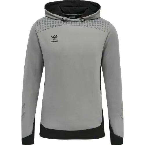 Hummel Hmllead Poly Hoodie - grey melange