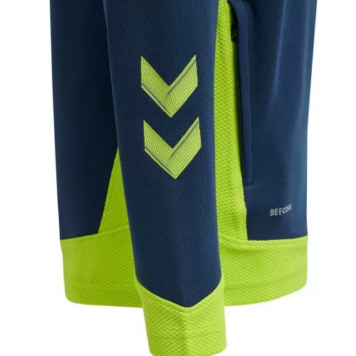 Hummel Hmllead Poly Hoodie Kids - dark denim