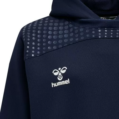 Hummel Hmllead Poly Hoodie Kids - marine