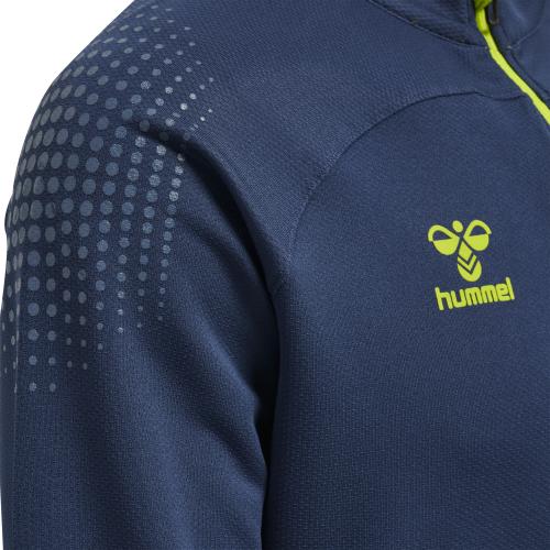 Preview: Hummel Hmllead Poly Zip Jacket - dark denim