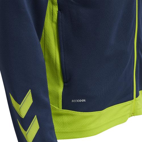 Preview: Hummel Hmllead Poly Zip Jacket - dark denim