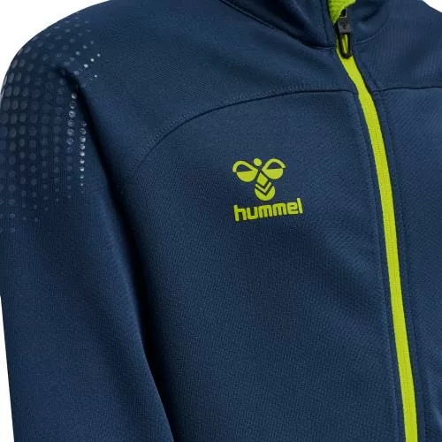 Hummel Hmllead Poly Zip Jacket Kids - dark denim