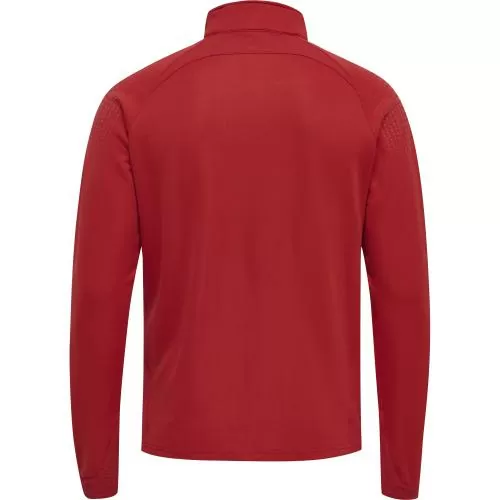 Hummel Hmllead Poly Zip Jacket - true red