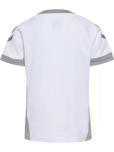 Hummel Hmllead S/S Poly Jersey Kids - white