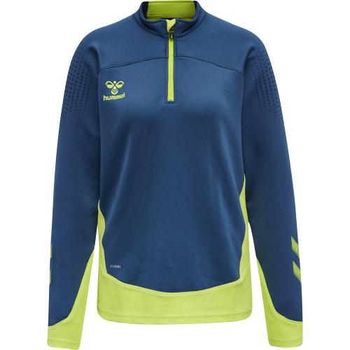 Preview: Hummel Hmllead Woman Half Zip - dark denim