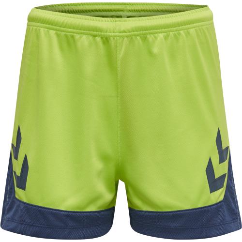 Preview: Hummel Hmllead Womens Poly Shorts - lime punch
