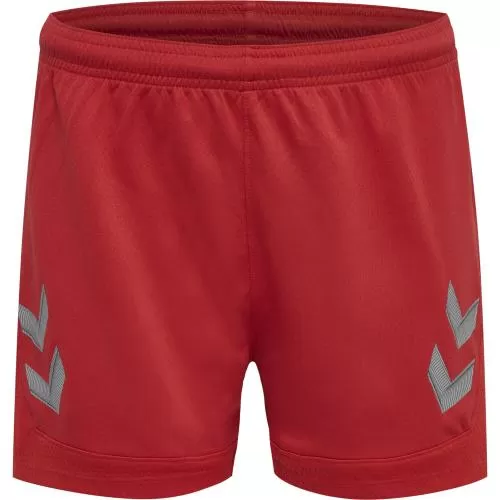 Hummel Hmllead Womens Poly Shorts - true red