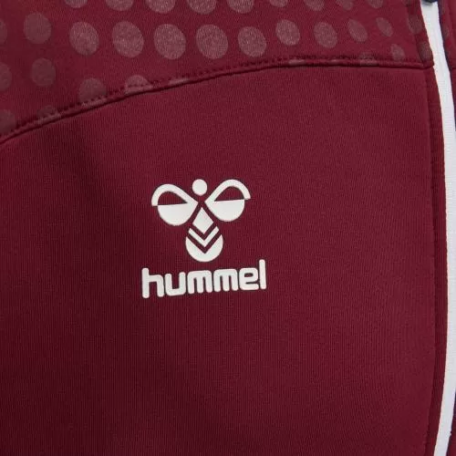 Hummel Hmllead Zip Poly Hoodie - biking red