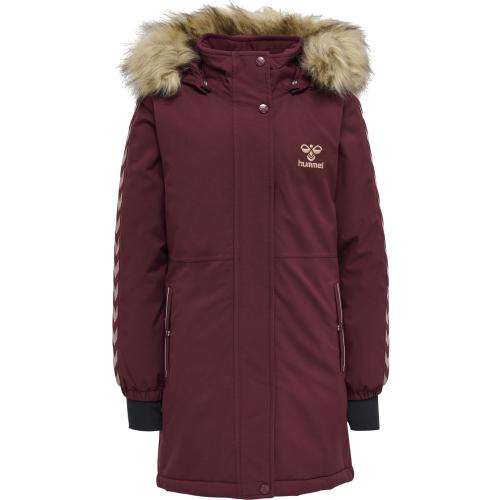 Preview: Hummel Hmlleaf Tex Coat - windsor wine