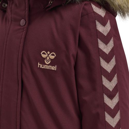Preview: Hummel Hmlleaf Tex Coat - windsor wine