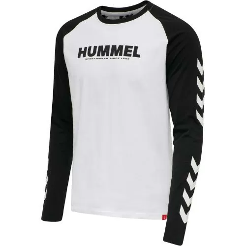 Hummel Hmllegacy Blocked T-Shirt L/S - white