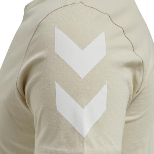 Preview: Hummel Hmllegacy Chevron T-Shirt - pumice stone