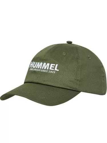 Hummel Hmllegacy Core Baseball Cap - deep lichen green