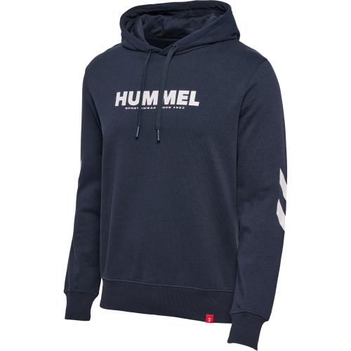 Hummel Hmllegacy Logo Hoodie Plus - blue nights