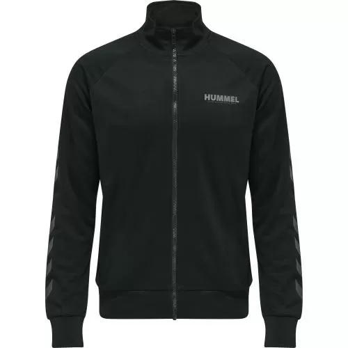 Hummel Hmllegacy Poly Zip Jacket - black