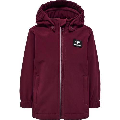 Preview: Hummel Hmlmars Tex Mini Softshell Jacket - windsor wine