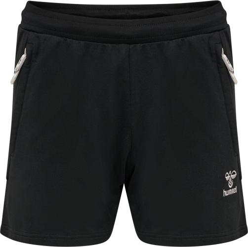 Preview: Hummel Hmlmove Grid Cot. Shorts Woman - black