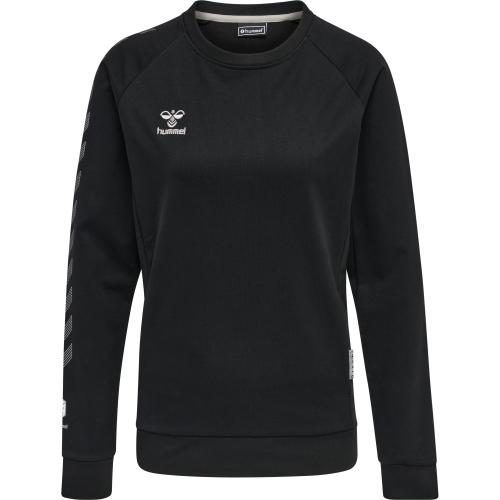 Preview: Hummel Hmlmove Grid Cot. Sweatshirt Woman - black