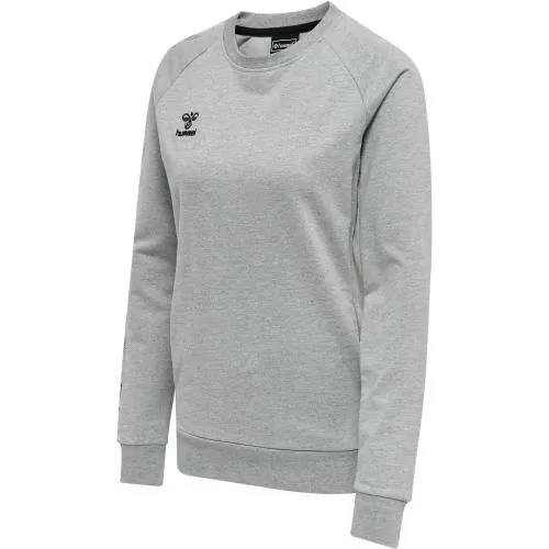 Hummel Hmlmove Grid Cot. Sweatshirt Woman - grey melange
