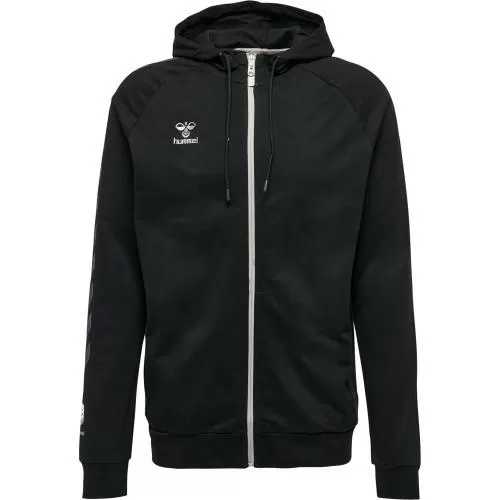 Hummel Hmlmove Grid Cot. Zip Hoodie Woman - black