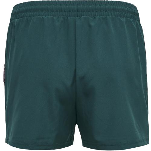 Preview: Hummel Hmlmove Grid Woven Shorts Woman - deep teal