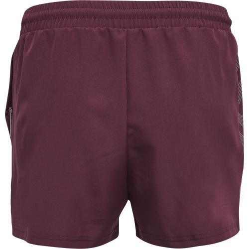 Preview: Hummel Hmlmove Grid Woven Shorts Woman - grape wine