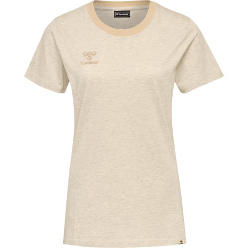 Preview: Hummel Hmlmove T-Shirt Woman - vanilla ice